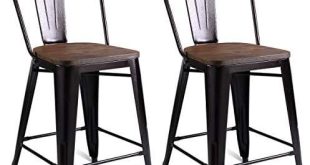 Elevate Our Space: Reviewing the COSTWAY Tolix-Style Stools