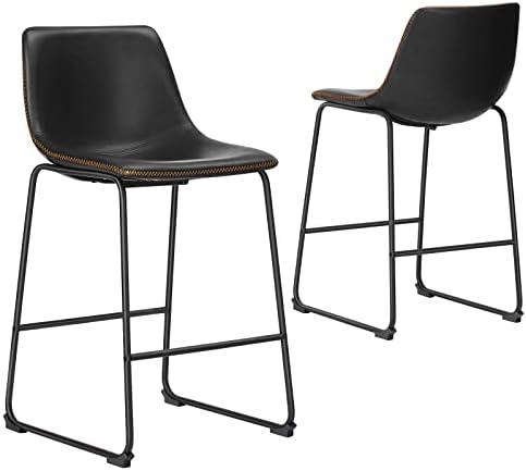 Discover Comfort and Style: Our Review of the 2-Piece Barstool Set