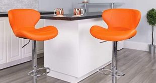 Elevate Our Space: A Review of Stylish Orange Bar Stools