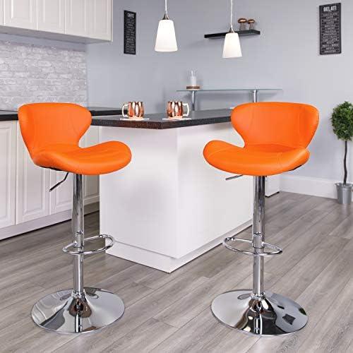 Elevate Our Space: A Review of Stylish Orange Bar Stools