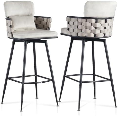 Comfort Meets Style: Our Review of the ESTRUCO Bar Stool Set