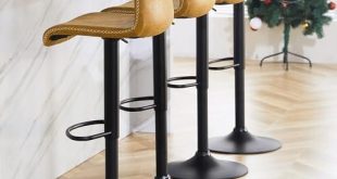 Elevate Our Space: A Review of HeuGah Adjustable Barstools