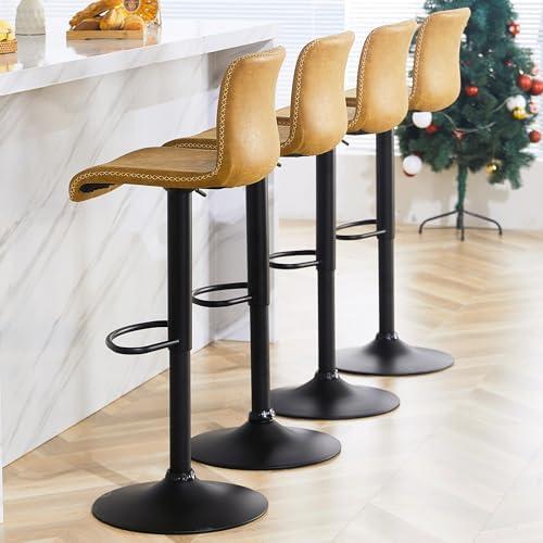 Elevate Our Space: A Review of HeuGah Adjustable Barstools