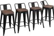 Elevate Our Space: Review of Yaheetech Low-Back Bar Stools