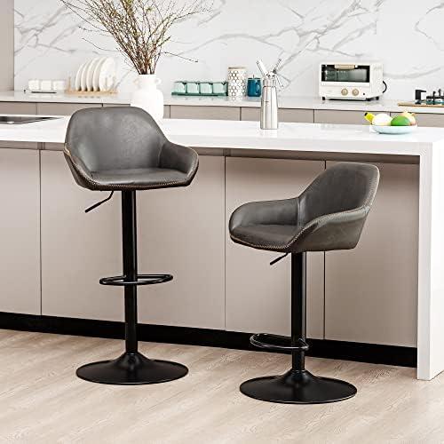 Exploring the Glitzhome Vintage Bar Stool Set: Style Meets Comfort