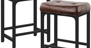 Elevate Our Space: Reviewing Aheaplus Saddle Bar Stools