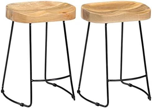 Elevate Our Space: Review of vidaXL’s Gavin Mango Bar Stools