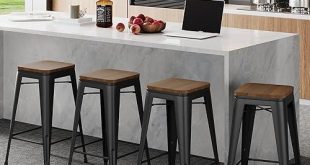 Elevating Our Space: A Review of Alunaune’s Metal Bar Stools