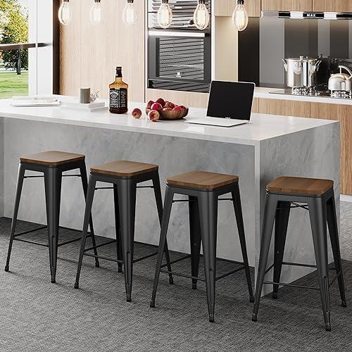 Elevating Our Space: A Review of Alunaune’s Metal Bar Stools