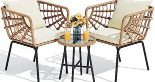 Enjoying Outdoor Comfort: Our Review of YITAHOME Bistro Set