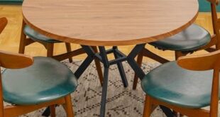 Gather Around the DKLGG Round Dining Table: A Modern Review