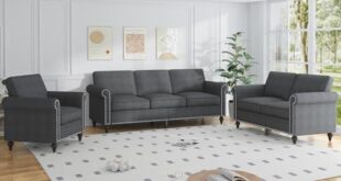 Embracing Comfort: Our Review of the MUZZ 3-Piece Sofa Set