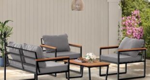 Creating Outdoor Bliss: Our Review of the VISTYLE Patio Set