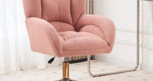 Discovering Comfort: Our Review of the Pink Teddy Desk Chair