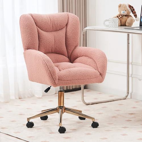 Discovering Comfort: Our Review of the Pink Teddy Desk Chair