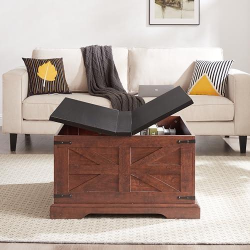 Exploring the Versatility of Our Goujxcy Farmhouse Coffee Table