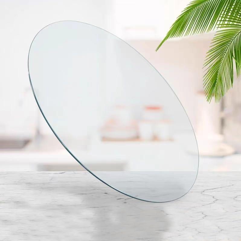 Transforming Spaces with Our Elegant Round Glass Table Top