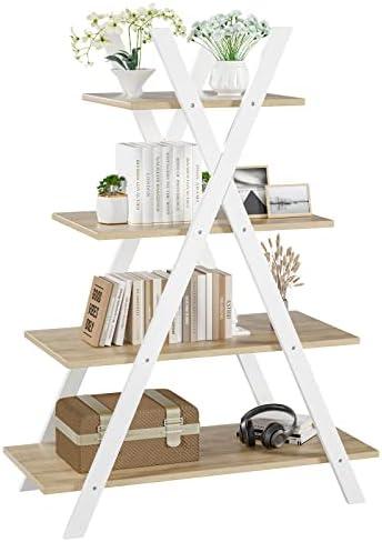 Transforming Spaces: Our Review of the Giantex 4-Tier Bookshelf