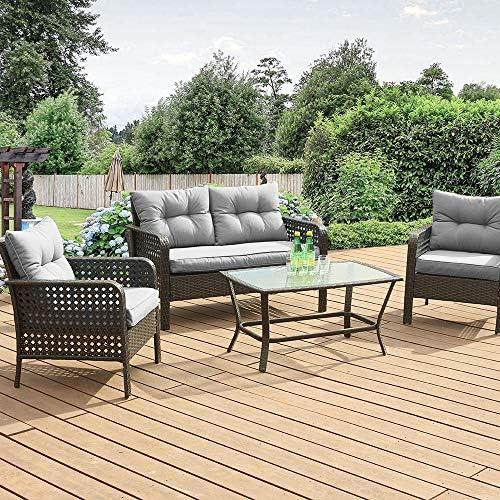 Cozy Up Your Outdoors: Our Review of a Wicker Patio Set