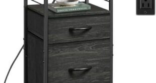 Why We Love the WLIVE Nightstand: Style Meets Functionality