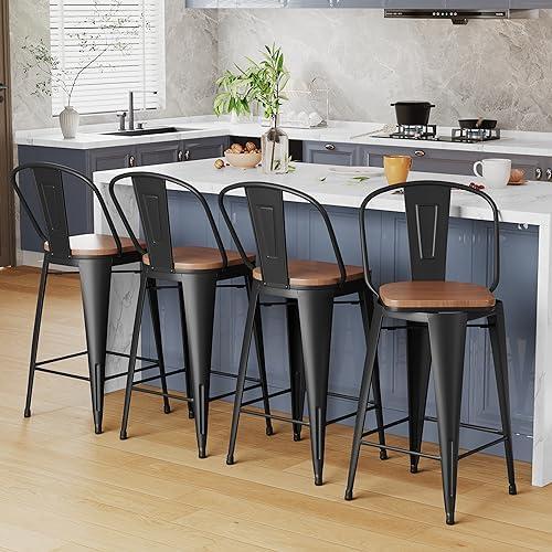 Elevate Our Space: A Review of Alunaune's Stylish Bar Stools