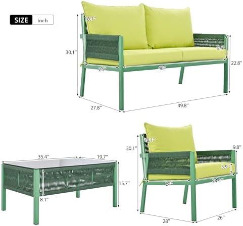 Transforming Our Outdoor Space: ‌A Review of Danxee's ‍Patio Set