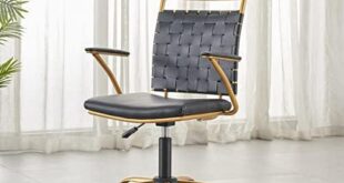 Unpacking Comfort: Our Review of the Stylish Black & Gold Office Chair