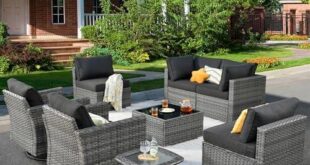 Transforming Our Outdoor Space: A Review of the CAODOC Patio Set