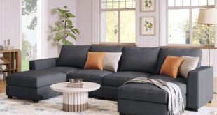 Exploring Comfort: Our Review of the U-Shaped Sectional Sofa