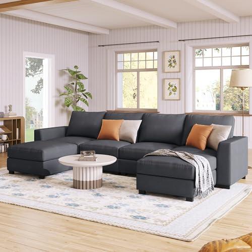 Exploring Comfort: Our Review of the U-Shaped Sectional Sofa