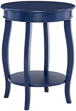 Why We Love the Powell Phipps Navy Blue Side Table!