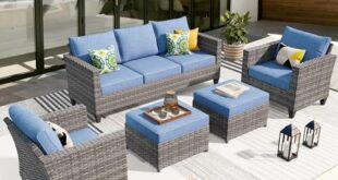 Creating Comfort: Our Honest Review of the OVIOS Patio Set