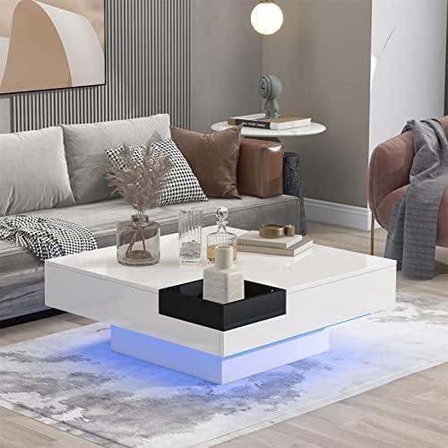 Elevate Our Space: Reviewing the LED Coffee Table Marvel