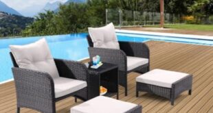 Exploring Comfort: Our Take on the 5-Piece Rattan Patio Set