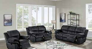 Unwinding in Style: Our Review of the 2-Piece Recliner Sofa Set