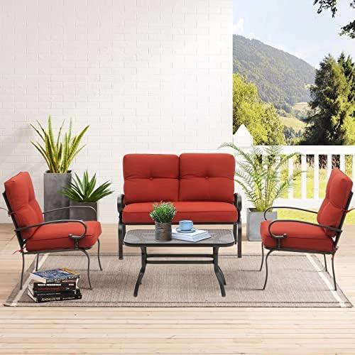 Transforming Our Outdoor Space: A Review of SUNCROWN’s Patio Set