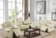 Elevate Our Living Space: Review of the Beige Reclining Sofa Set