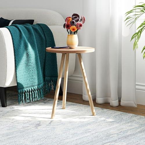 Exploring Space-Saving Charm: Our Review of Round Side Tables