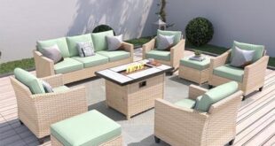 Cozy Evenings Await: Our Review of the 8-Piece Patio Set