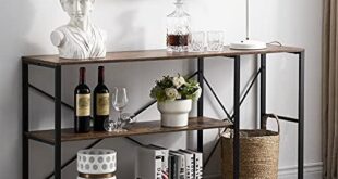 Exploring Elegance: Our Review of the Rustic Console Table