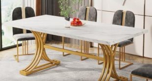 Gather Around Elegance: Our Review of the Tribesigns Dining Table