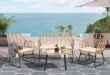 Elevate Our Outdoor Oasis: Reviewing the KAWIVAST Patio Set