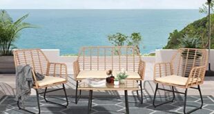 Elevate Our Outdoor Oasis: Reviewing the KAWIVAST Patio Set