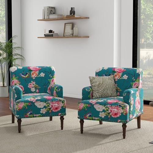 Transforming Our Space: A Review of UIXE Floral Accent Chairs