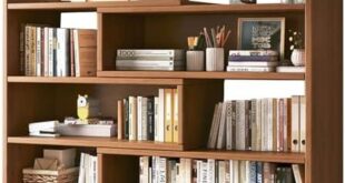 Exploring Our New Space-Saving 4-Tier Walnut Bookshelf