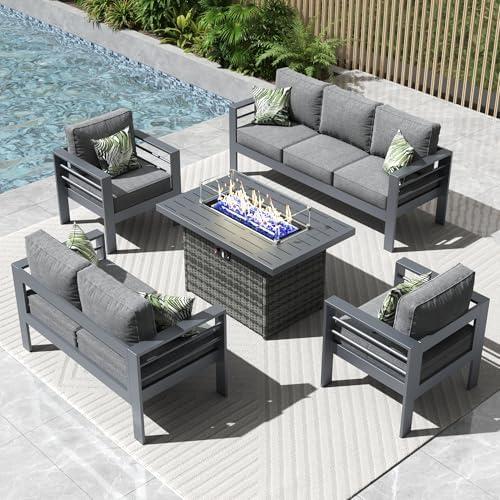 Transforming Our Outdoor Space: A Review of the 5-Piece Aluminum Set