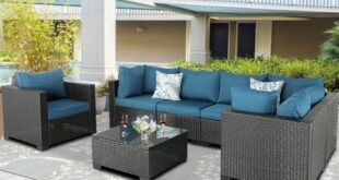 Transforming Our Outdoor Space: Review of the 7-Piece Patio Set