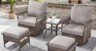 Transform Our Outdoor Oasis with the Bellefurn Patio Set