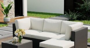 Transforming Our Outdoor Space: Review of Rattan Sofa Set