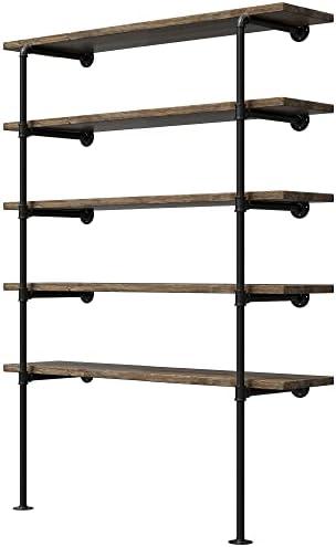 Transforming Spaces: Our Experience with Industrial Pipe Shelving